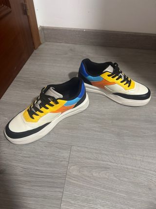 Zara Tenis Deportivos Talla 40 Multicolor