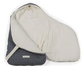 El saco arrullo con capucha Tartan Pasito a Pasito