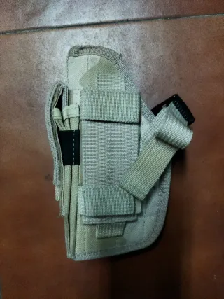 Funda Táctica Pistola Airsoft Camuflaje