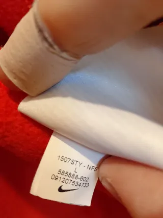 Felpa Nike Uomo Rossa