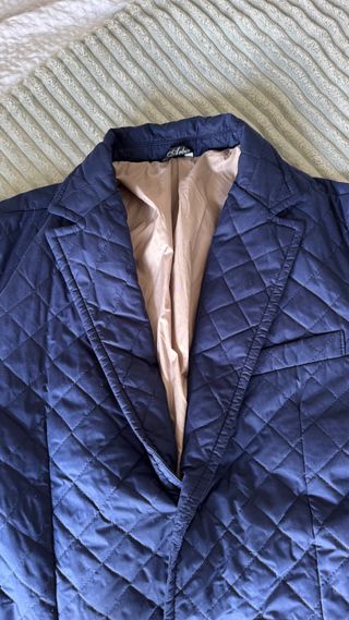 Americana acolchada azul marino Talla M-L