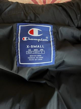 Giacca Champion Rossa e Nera