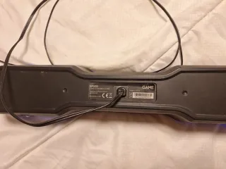 Barra de sonido Bluetooth y Aux con LED