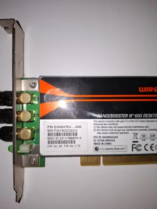 Tarjeta de Red D-Link DWA-547 WiFi