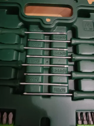 Set Destornilladores y Puntas Parkside 37 Piezas