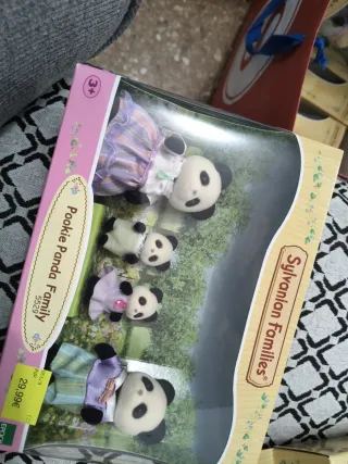 Familia Pookie Panda Sylvanian Families