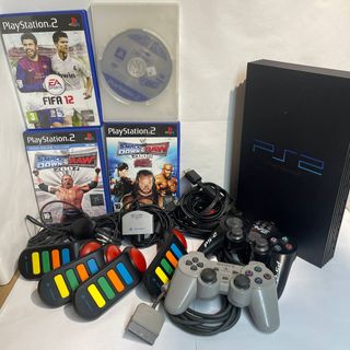 Consola PlayStation 2 con accesorios