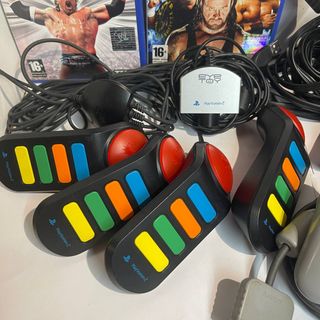 Consola PlayStation 2 con accesorios