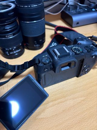 Canon EOS RP + Lentes 18-55mm y 75-300mm