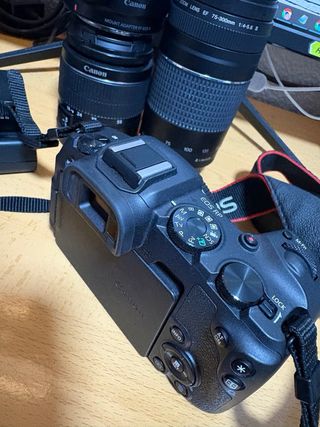 Canon EOS RP + Lentes 18-55mm y 75-300mm
