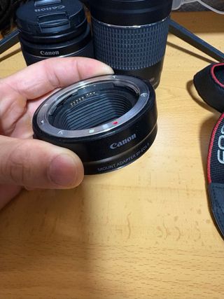 Canon EOS RP + Lentes 18-55mm y 75-300mm