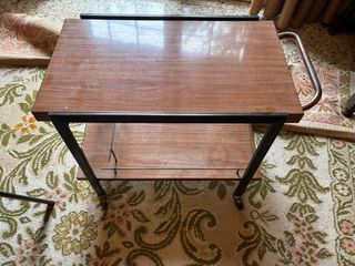 Camarera mesa vintage madera y metal