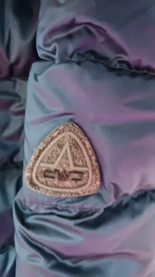 Chaqueta CMP plumas azul hombre