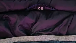 Chaqueta CMP plumas azul hombre