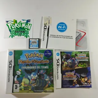 Pokemon Mundo Misterioso Exploradores Tiempo DS