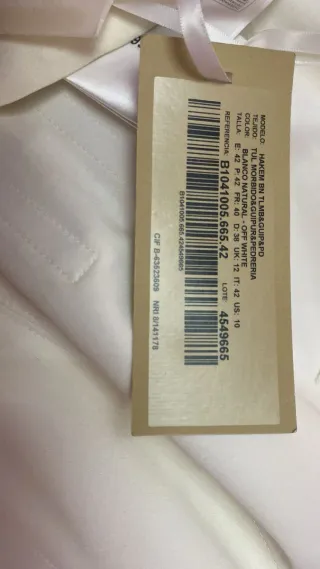 Vestido Novia Blanco, San Patrick, a extrenar