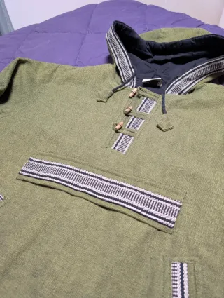 Sudadera virblatt verde unisex