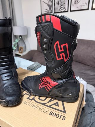 Botas de Moto Deportivas SHUA Talla 43