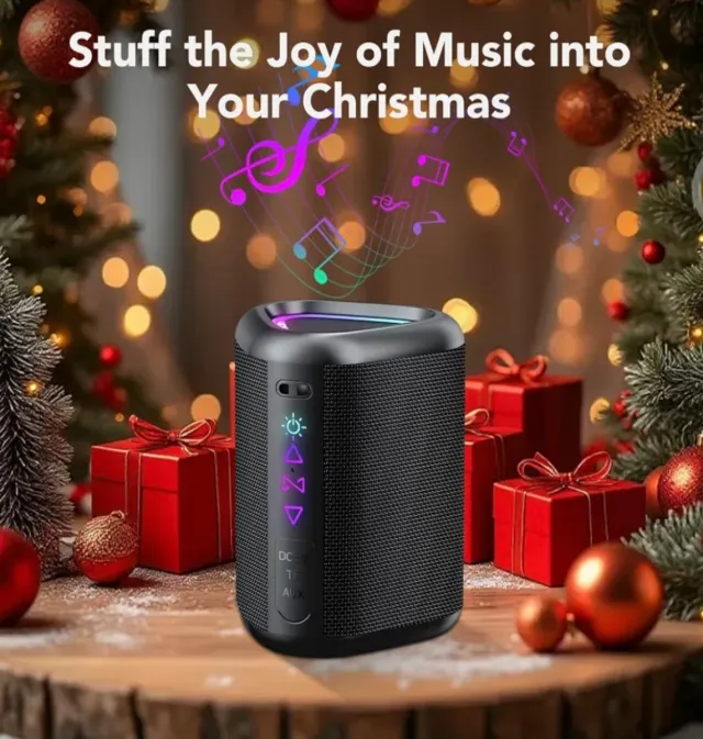 Altavoz Bluetooth Portátil Potente Inalámbrico