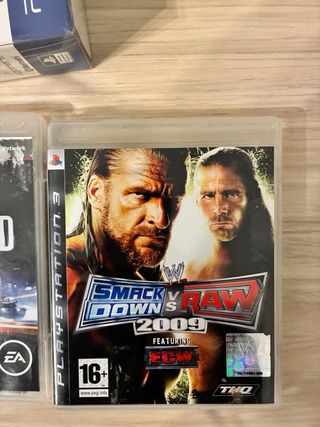 Lote Juegos PS3: Battlefield, NBA 2K12, WWE