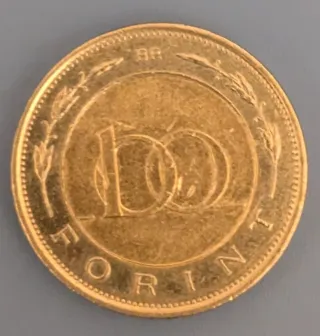 Moneda 100 Forint Hungría 2020
