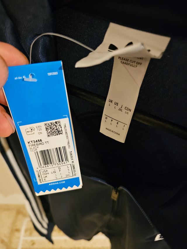 Chaqueta Adidas Oasis Live 25' Talla L