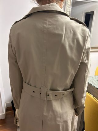 Gabardina Beige Easy Wear Talla 38
