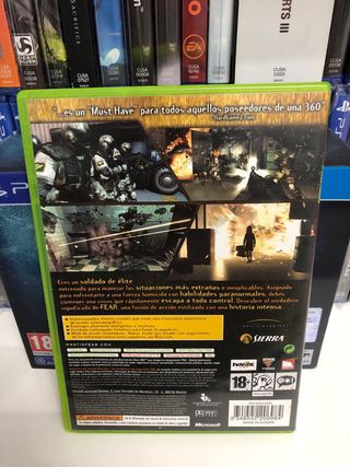 F.E.A.R. First Encounter Assault Recon Xbox 360