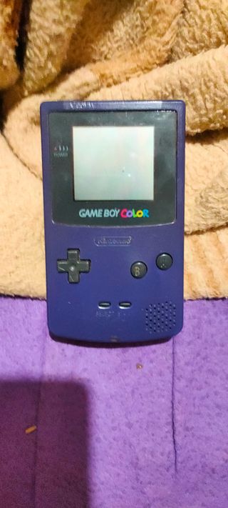 Nintendo Game Boy Color Morado + Juego