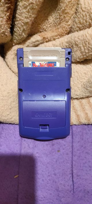 Nintendo Game Boy Color Morado + Juego