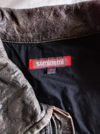 Cazadora hombre en piel envejecida