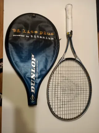 2 Raqueta Tenis Dunlop Ti Lite Plus