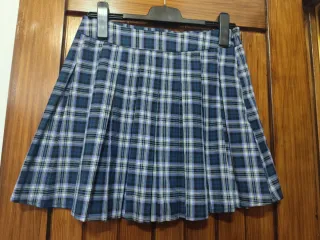 Falda colegial cuadros