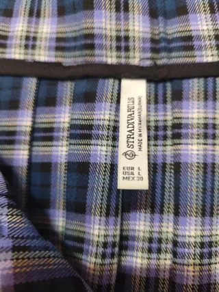 Falda colegial cuadros