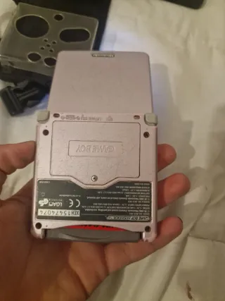 Nintendo Game Boy SP Rosa + Accessori