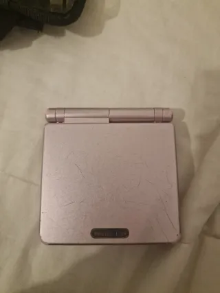 Nintendo Game Boy SP Rosa + Accessori