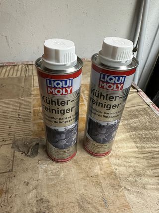OPORTUNIDAD! 2 Botes Limpiador Radiador Liqui Moly
