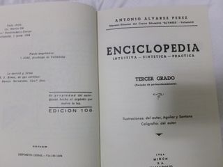 Enciclopedia Alvarez tercer grado