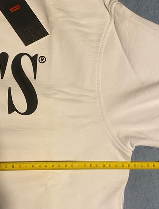 Sudadera Levi's Blanca Talla M