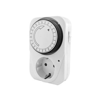 Enchufe con temporizador manual