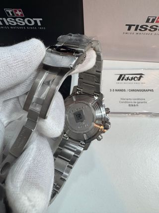 Reloj Tissot Seastar1000 Chronograph verde nuevo