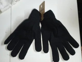 Guantes de lana Mimi negros