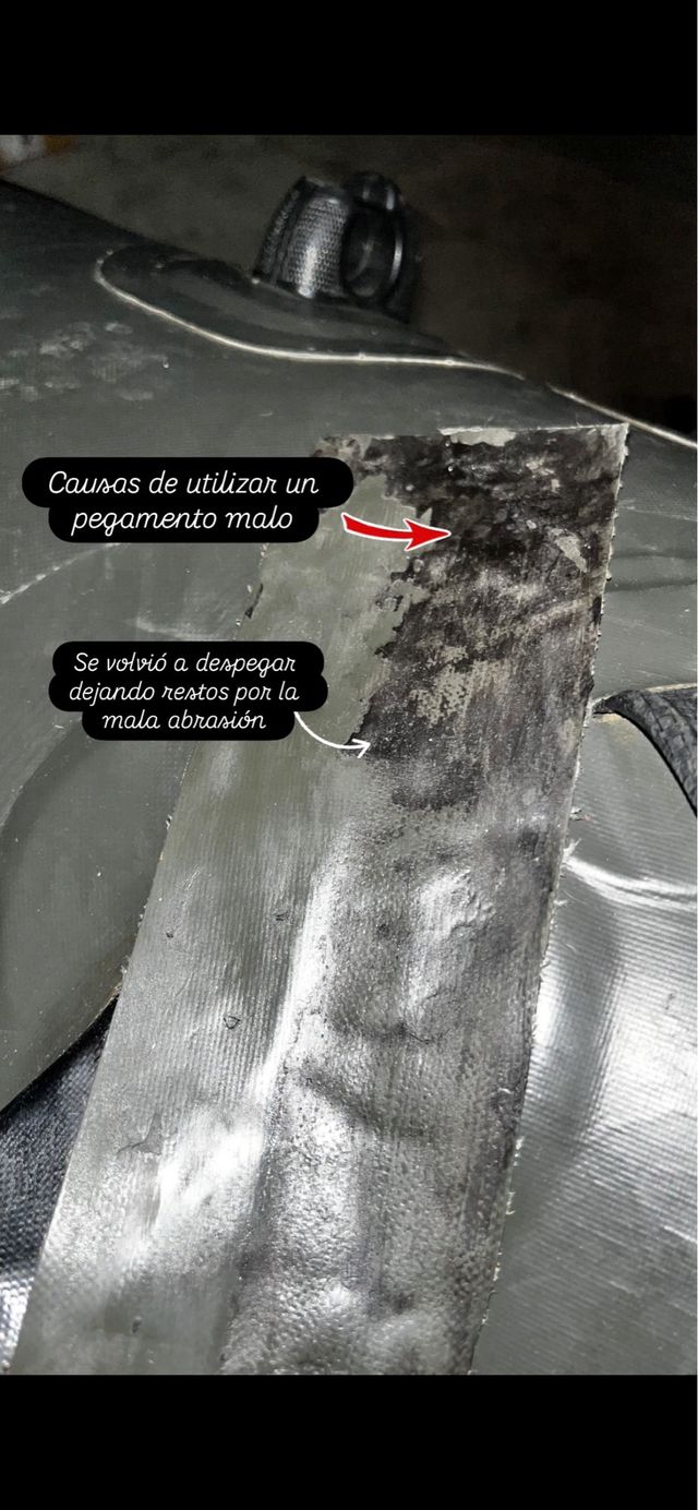 Pegamentos PVC barcas