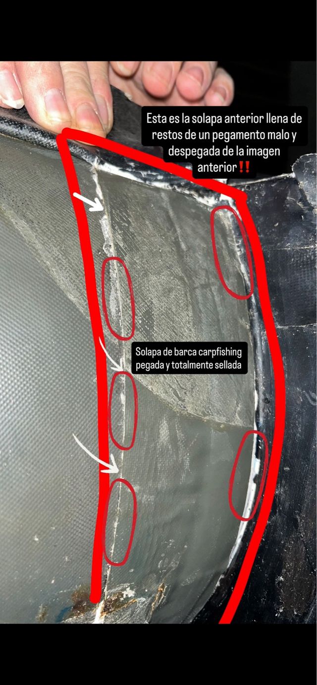 Pegamentos PVC barcas