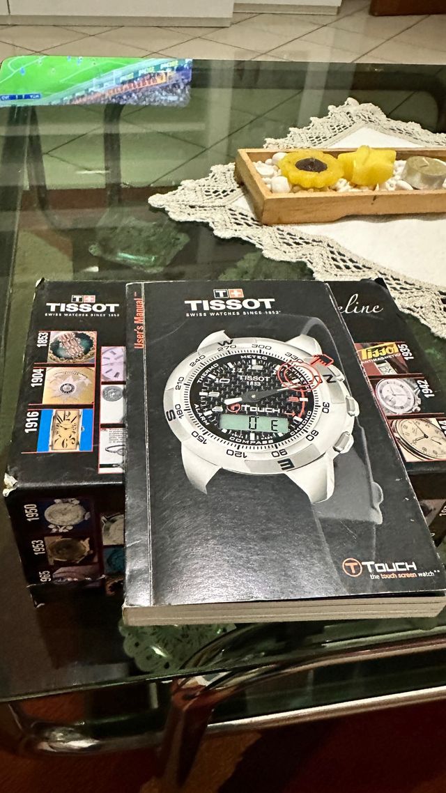 Scatola Orologio Tissot T Touch