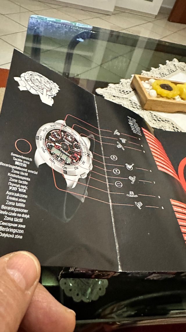 Scatola Orologio Tissot T Touch