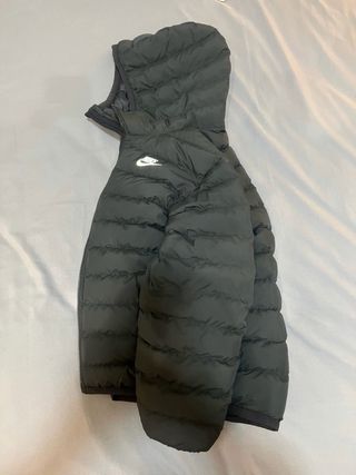 Chaqueta anorak Nike negra junior talla L, nueva