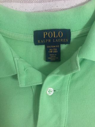 Polo Ralph Lauren Verde Talla XL
