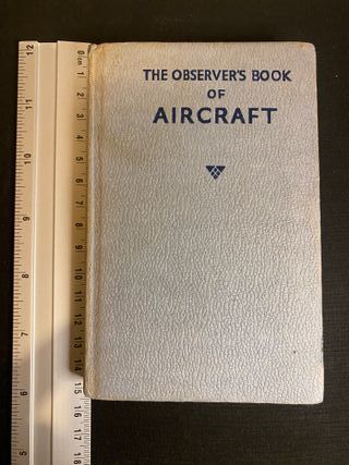 Libro vintage The Observer's Book of Aircraft 1964