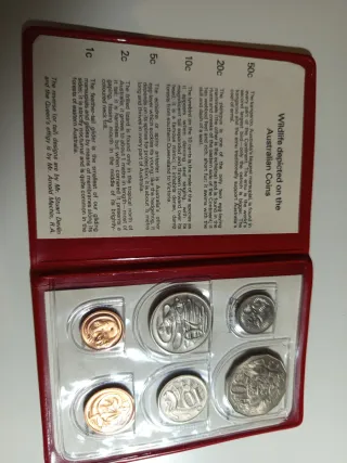 Set de Monedas Royal Australian Mint 1987